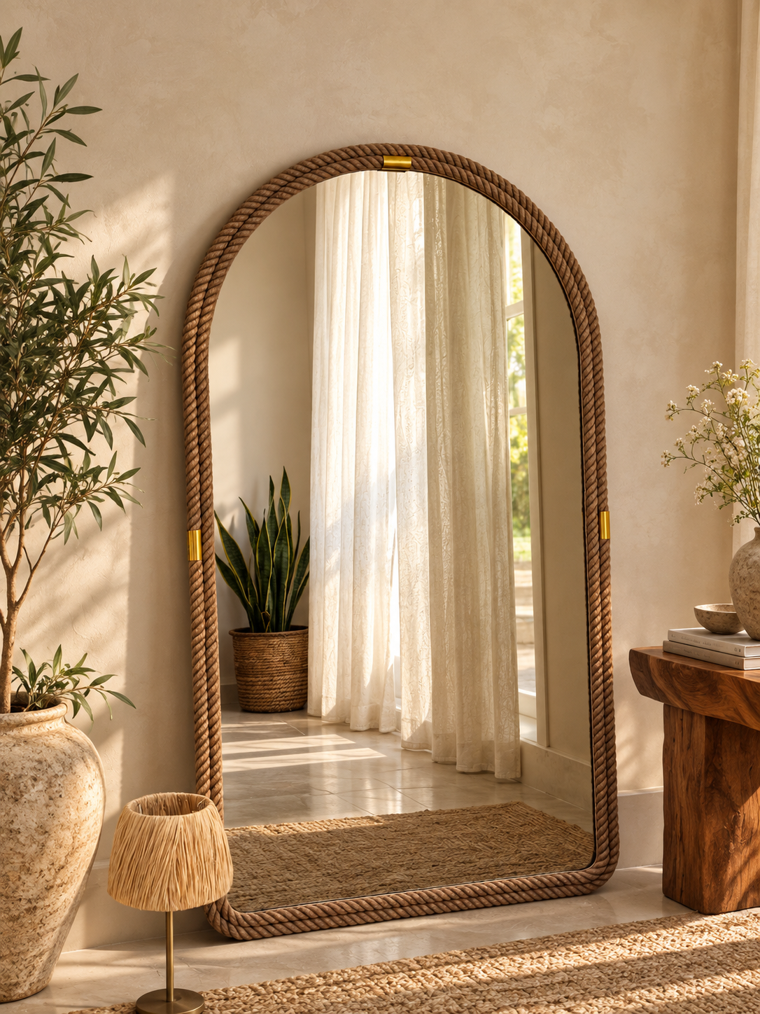 Sera Dune arch mirror by ELVA – view 2