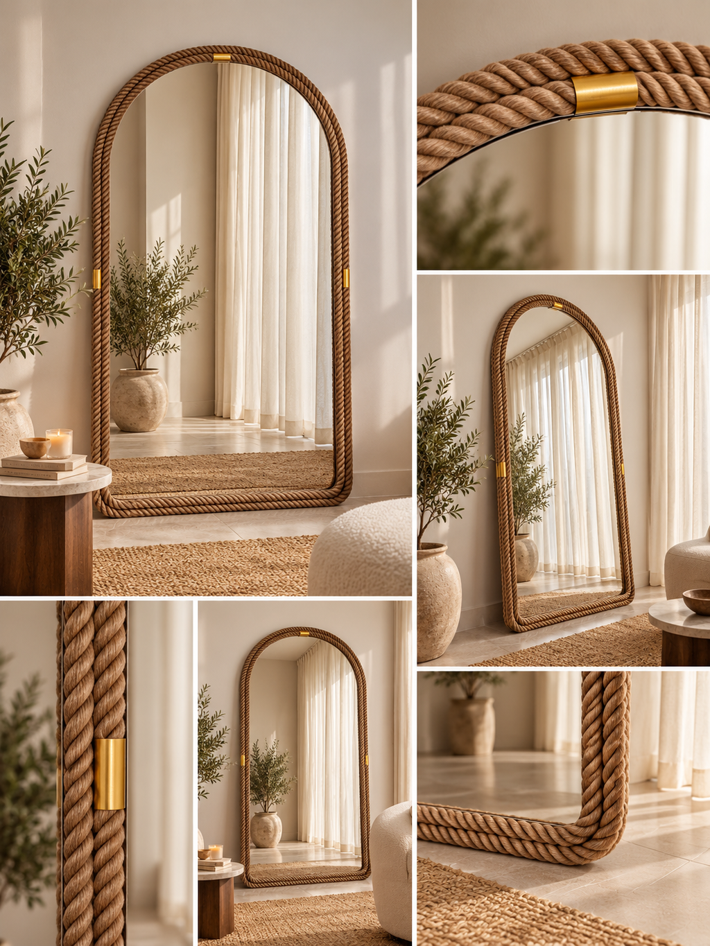 Sera Dune arch mirror by ELVA – view 4