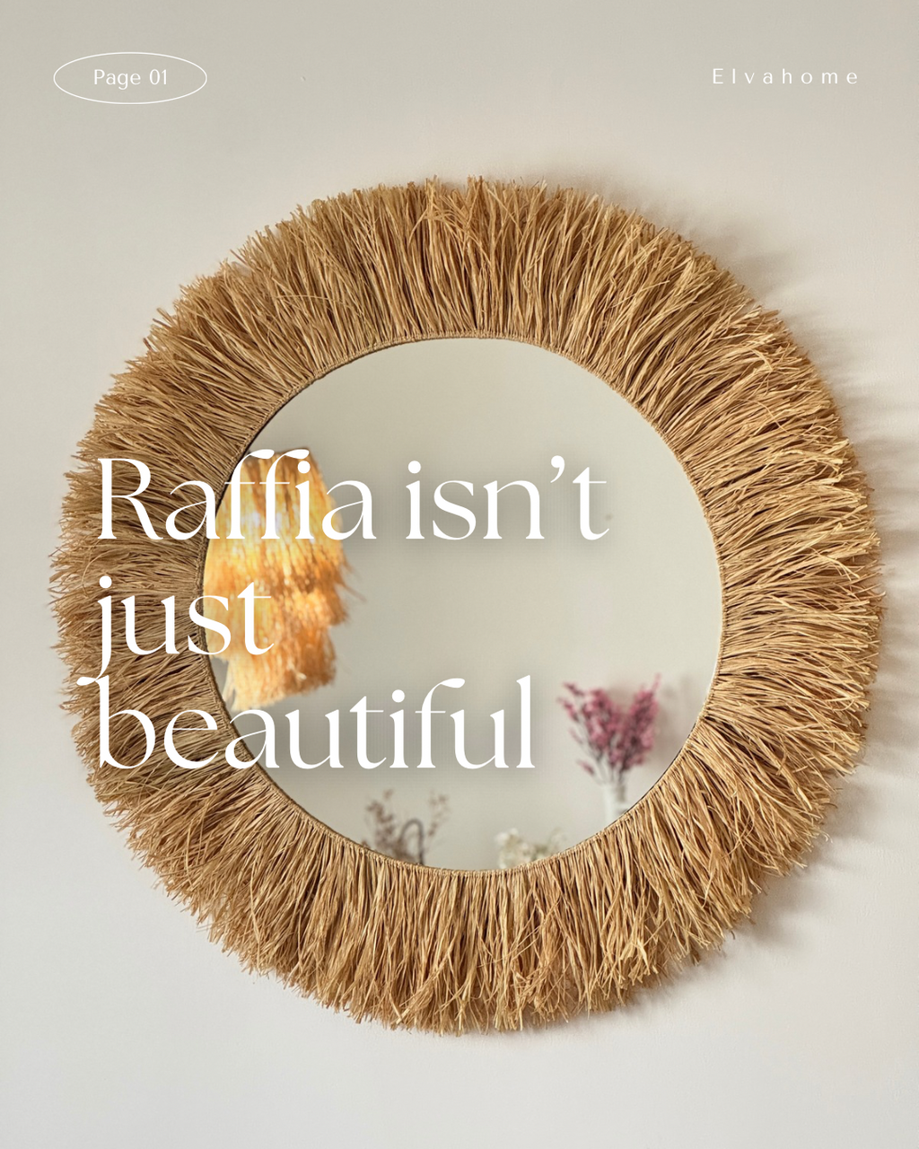Raffia circle
