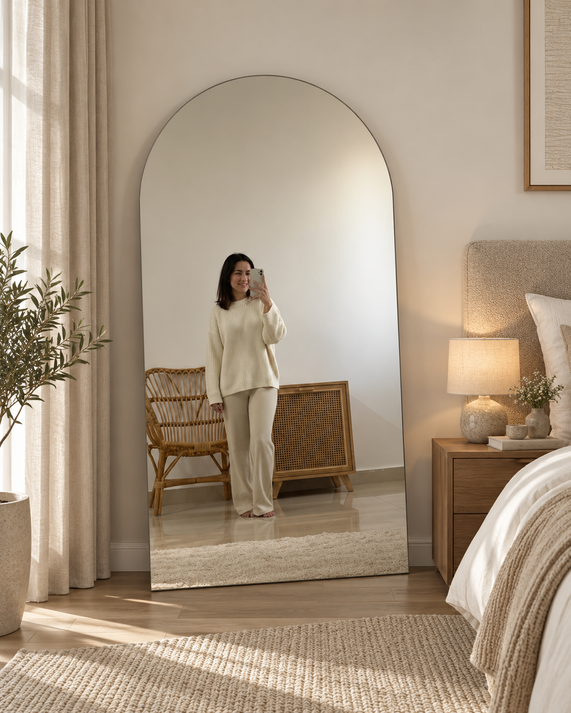 Leen frameless mirror by ELVA – view 3