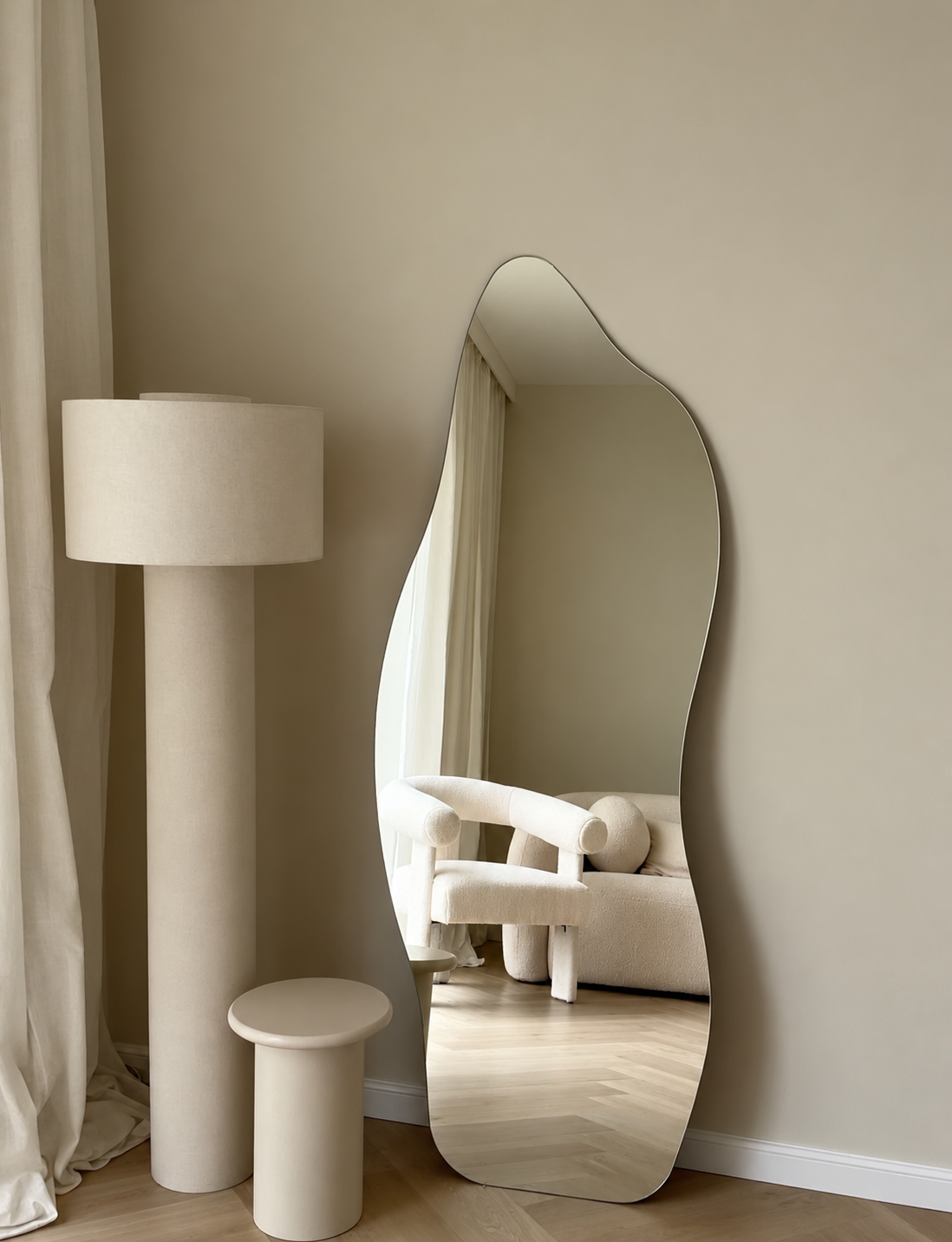 Leya — Frameless Full-Length Mirror