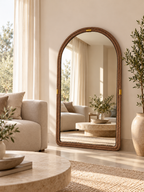 Sera Dune arch mirror by ELVA