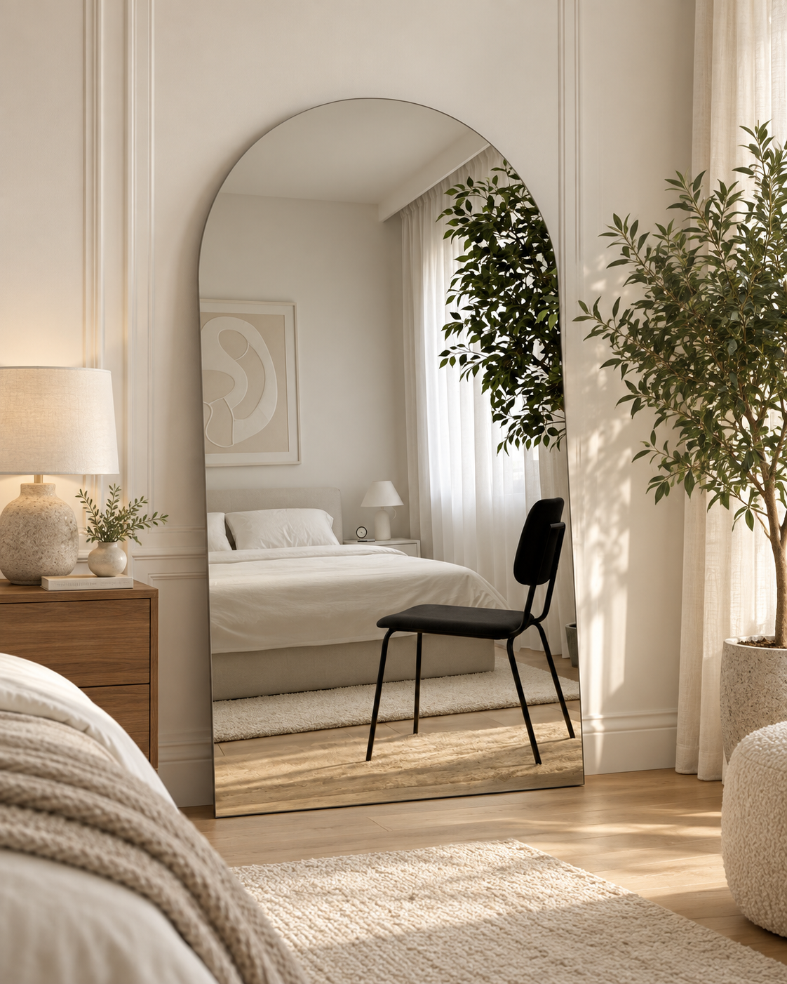 Leen frameless mirror by ELVA – view 5
