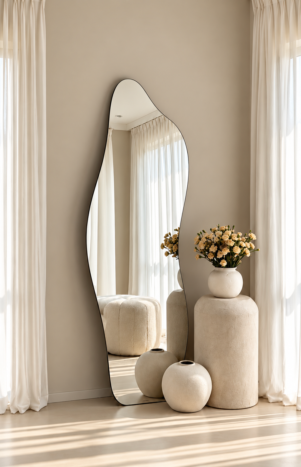 Leya — Frameless Full-Length Mirror
