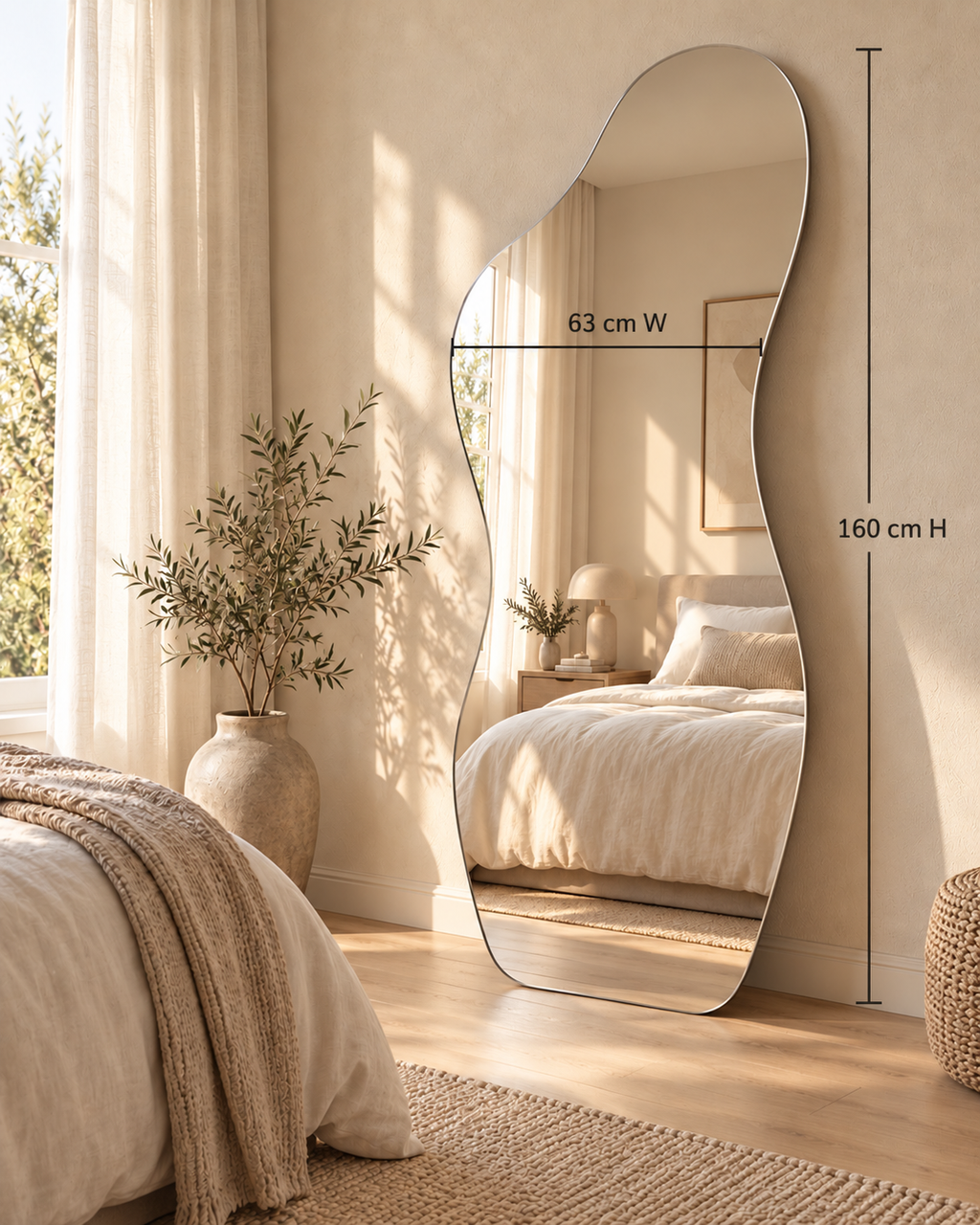 Ayla — Organic Full-Length Mirror