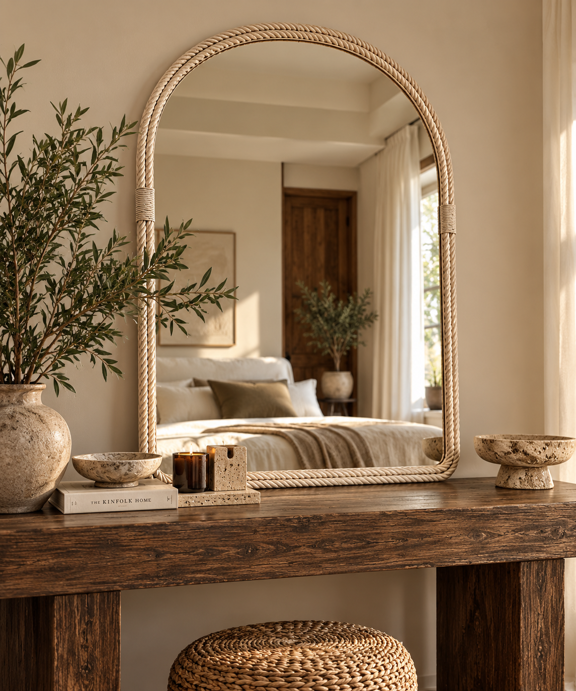 Breezy Loop handmade wall mirror by ELVA – view 5