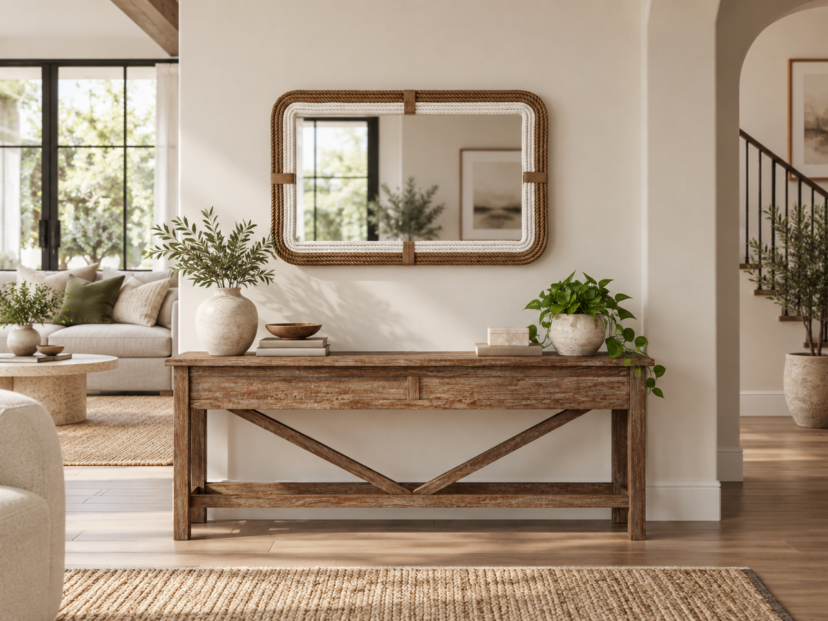 Luma handmade wall mirror by ELVA