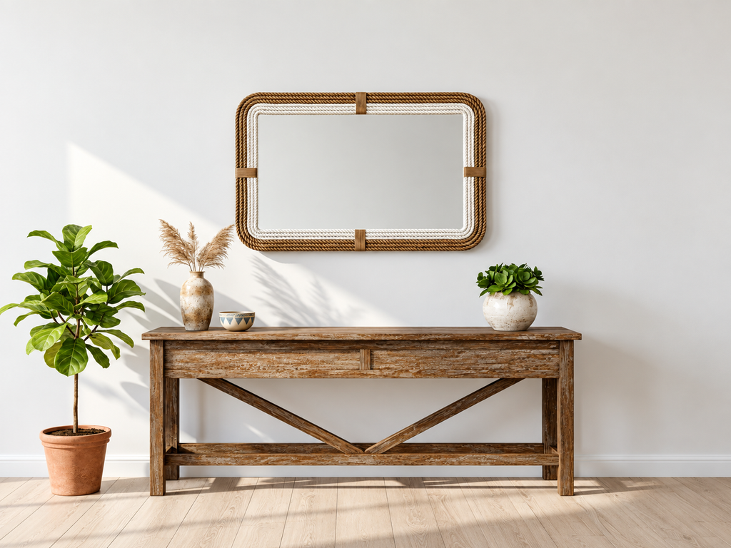 Luma handmade wall mirror by ELVA – view 5